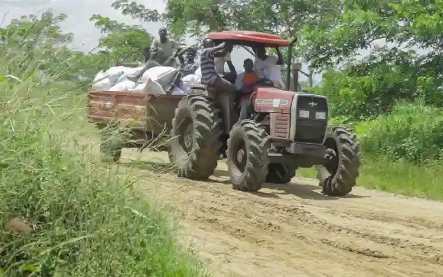 ghana rice federation tractor